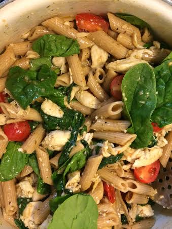 Chicken Florentine Penne Pasta