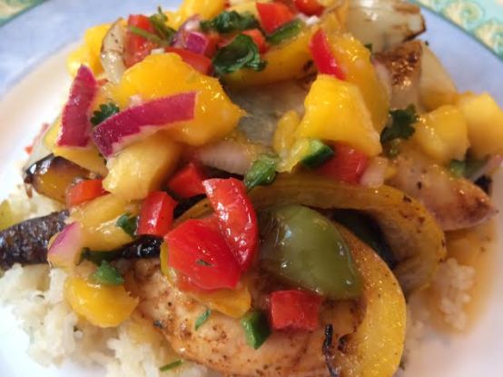 Mango Salsa Chicken