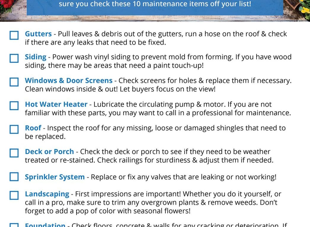 spring-maintenance-checklist